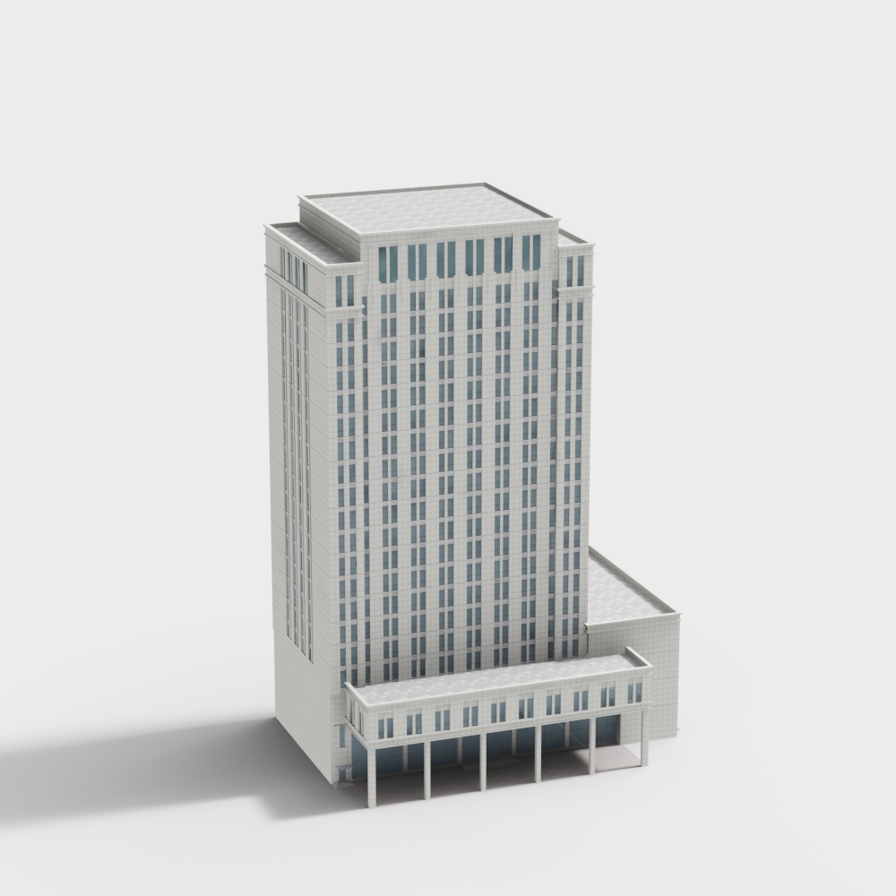 modern office building