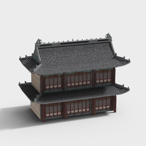 Ancient Charm Residence 3D model