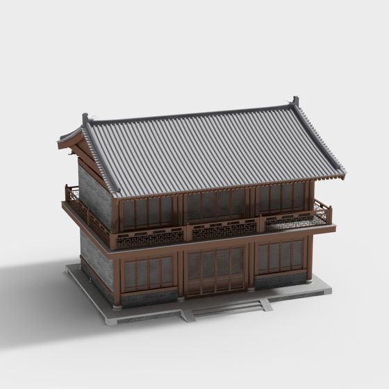 Ancient Charm Residence 3D model