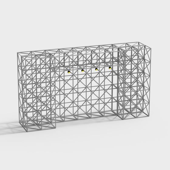 Futuristic Frame 3D Model