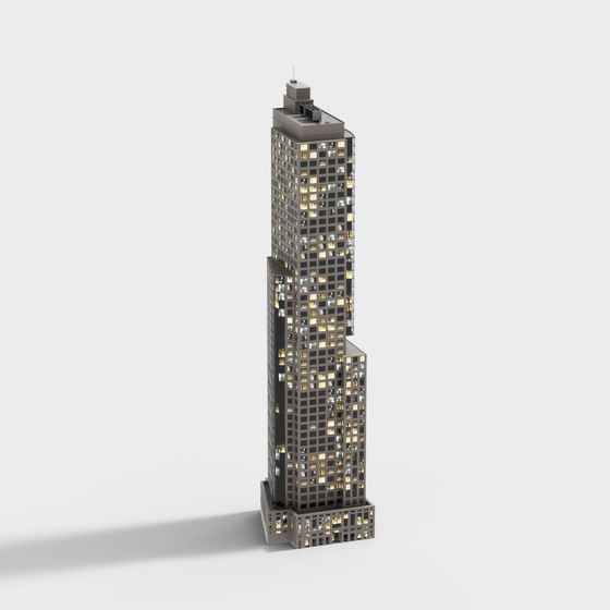 Urban Skyscraper 3D model