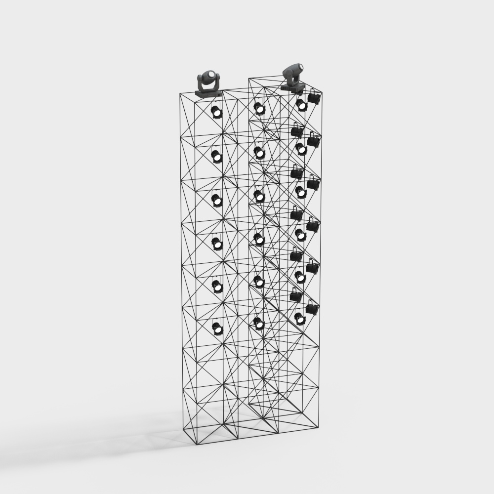 Soporte de iluminación para escenario