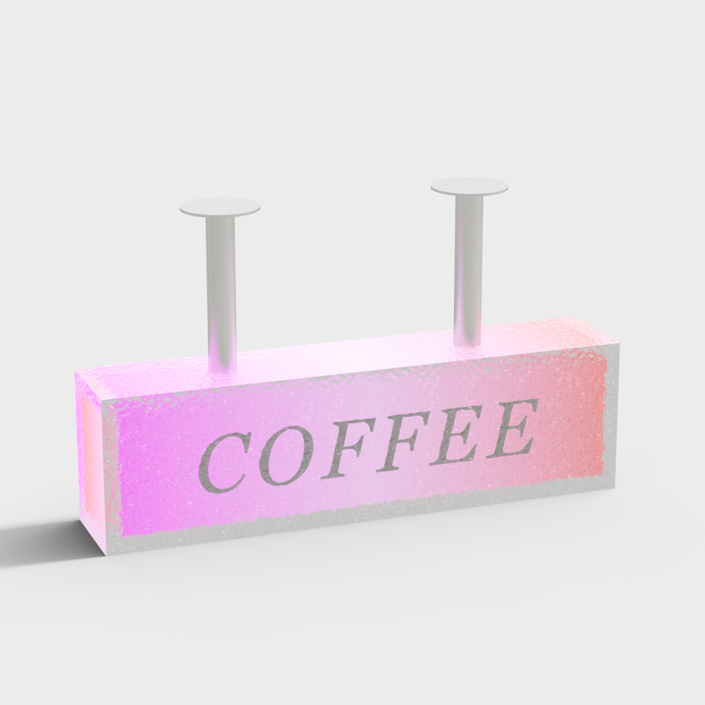 กล่องไฟร้านกาแฟ