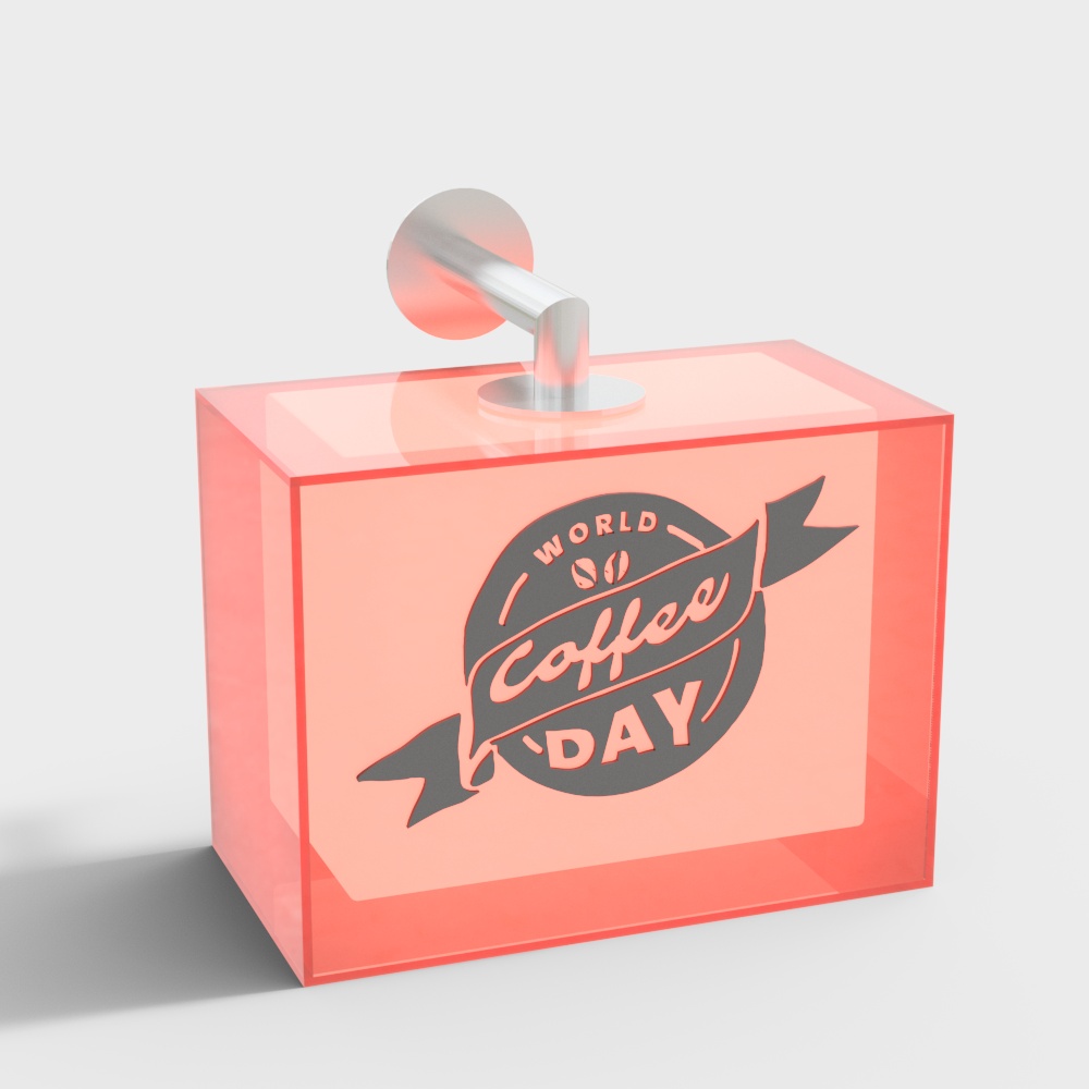 Coffee shop Light box