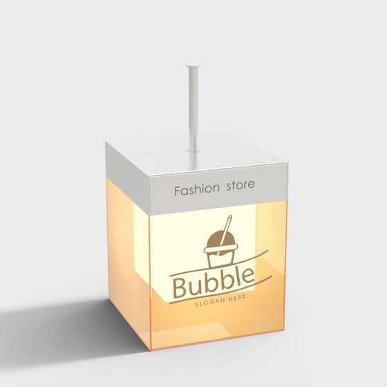 Bubble Fashion Store 3D model