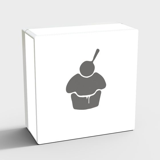 Muffin Box 3D model