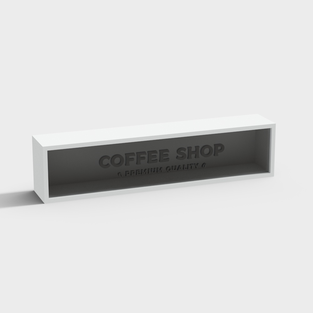Coffee shop Light box