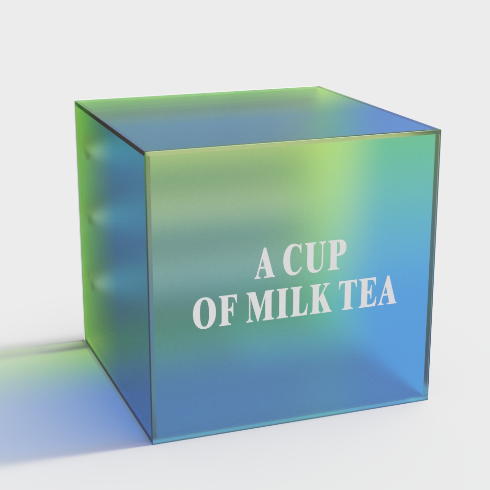 Coffee shop Light box