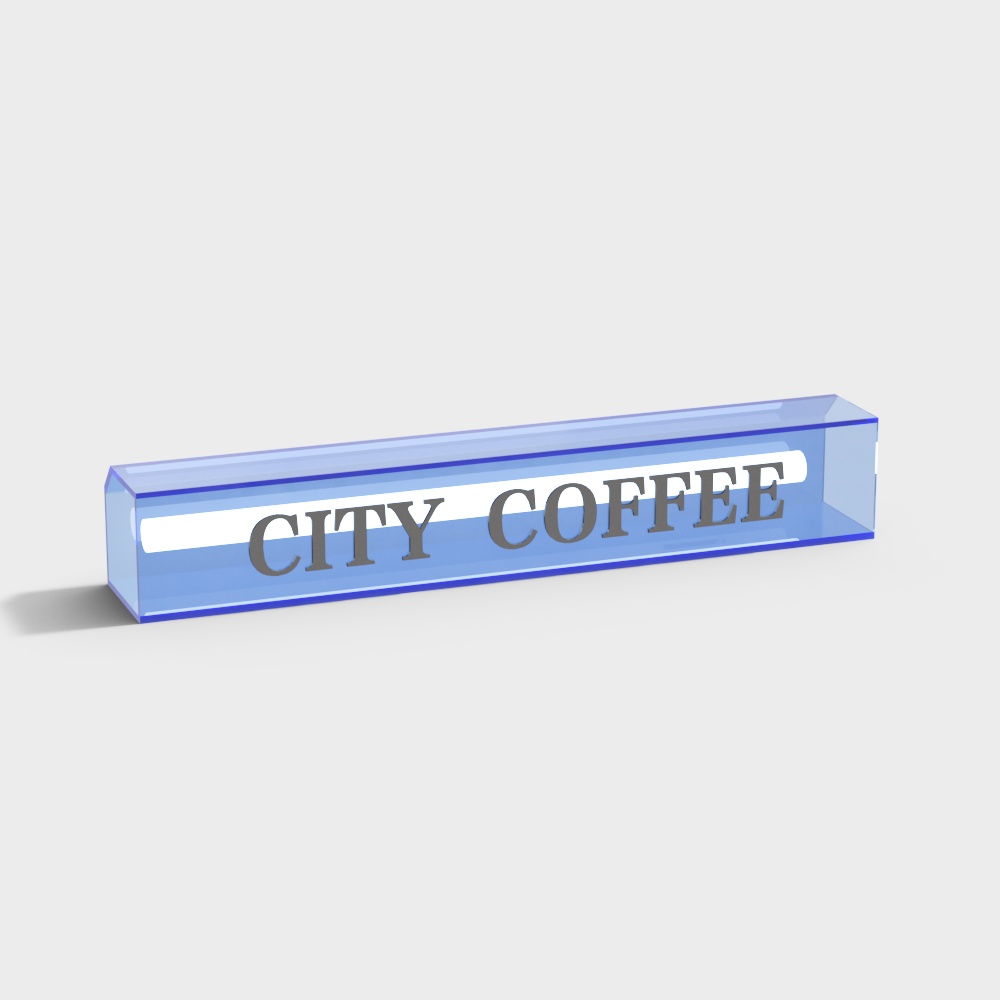 Coffee shop Light box