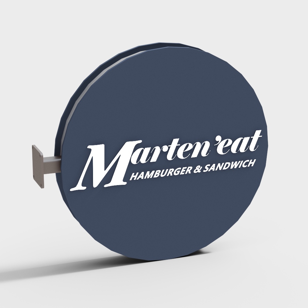 Coffee shop Light box