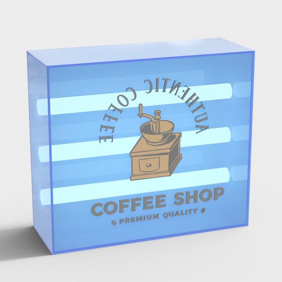 Vintage Coffee Grinder 3D model