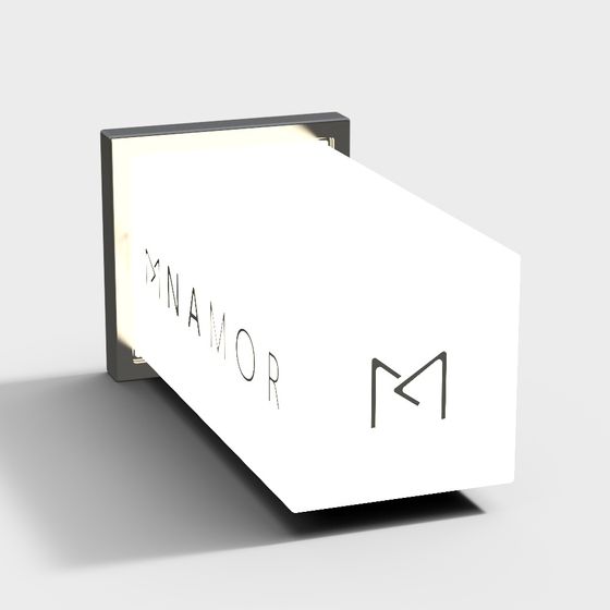 Minimalist Cube 3D model