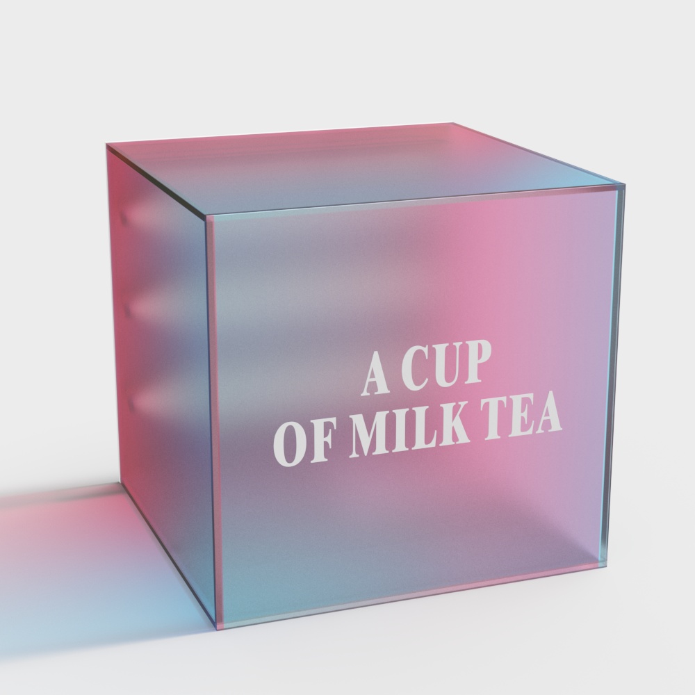 Coffee shop Light box