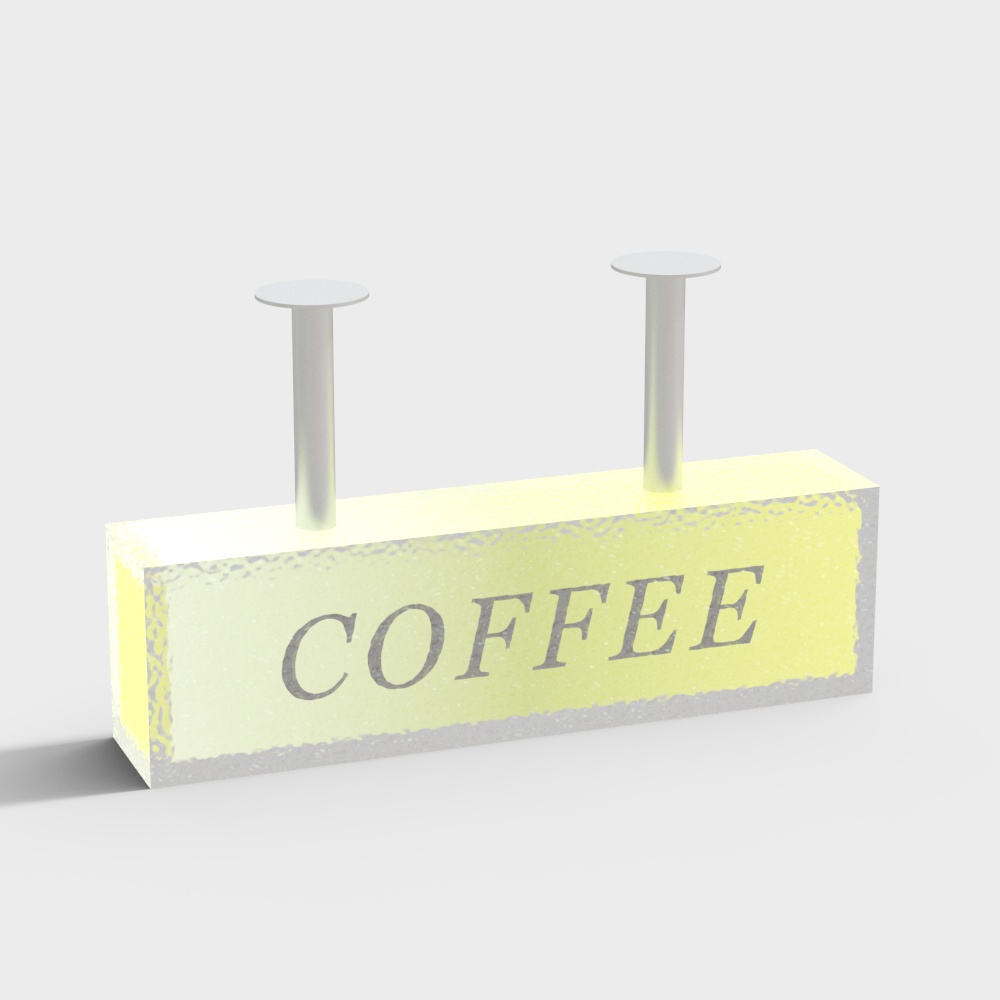 Coffee shop Light box