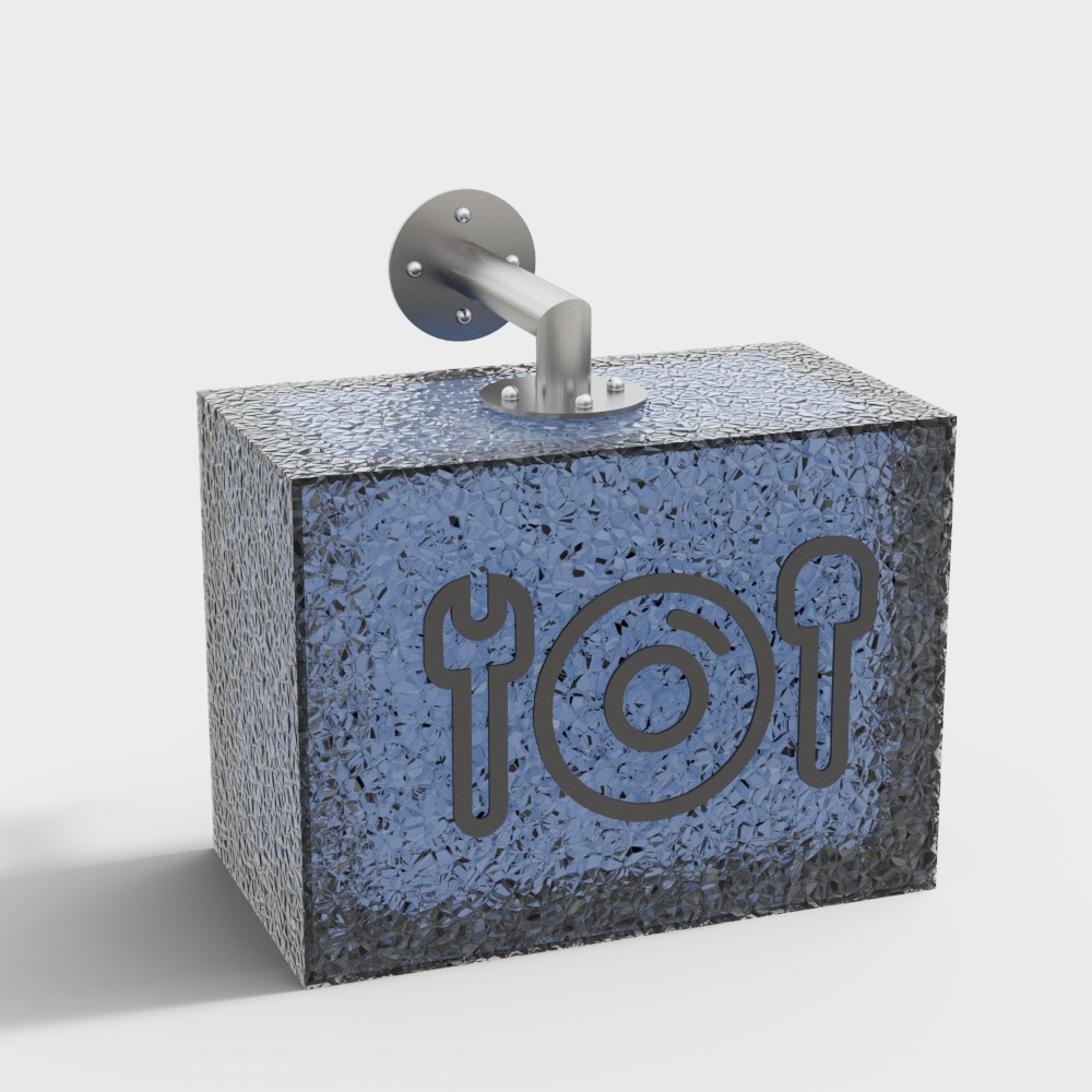 Future Window 3D model for Creative Projects