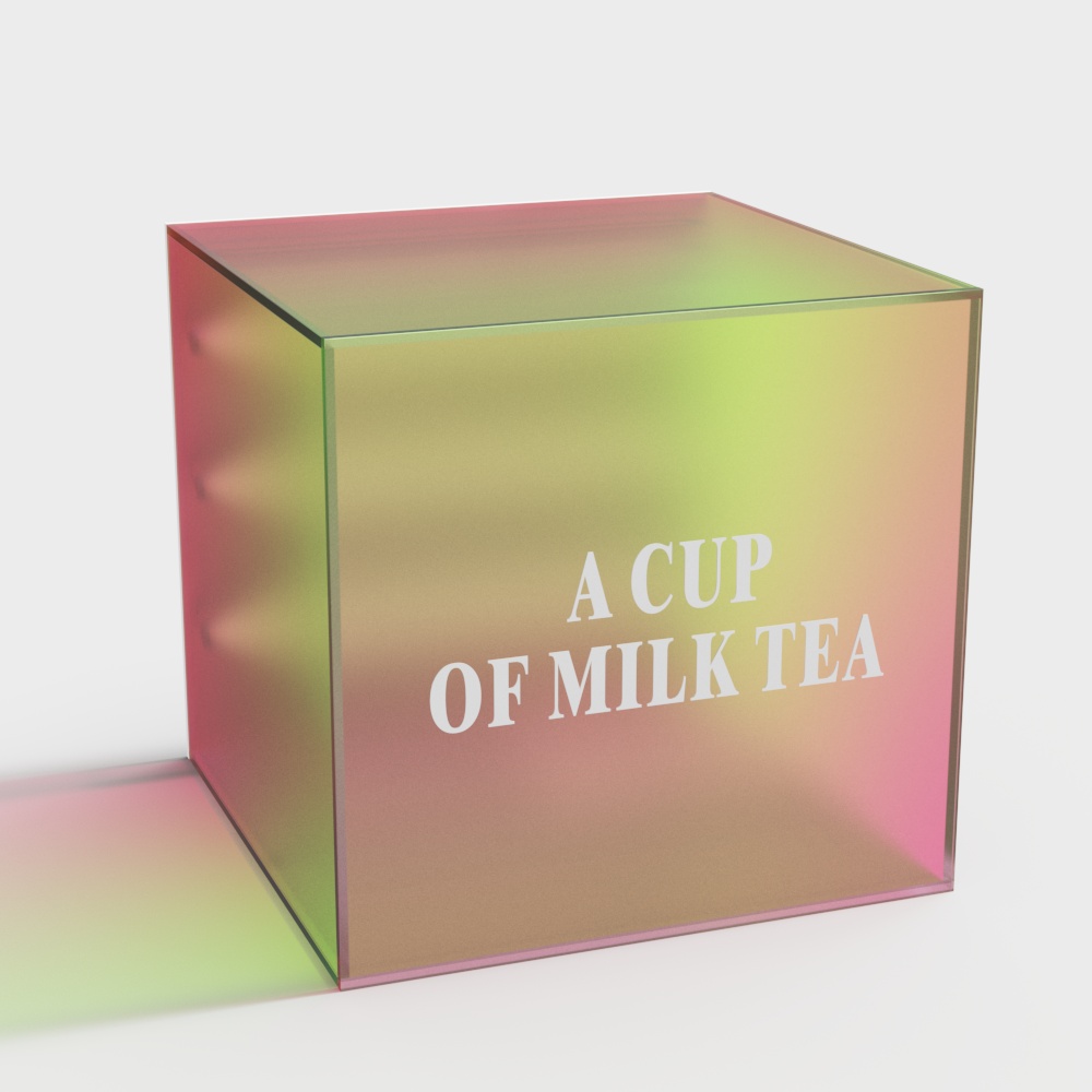 Coffee shop Light box