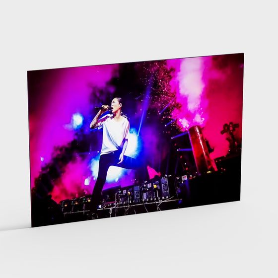 Dynamic Live Performance 3D model for Creative Projects