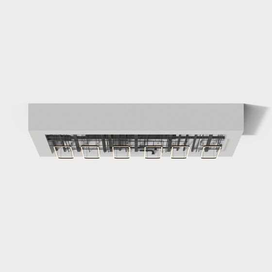 Future Light Ceiling Lamp 3D model