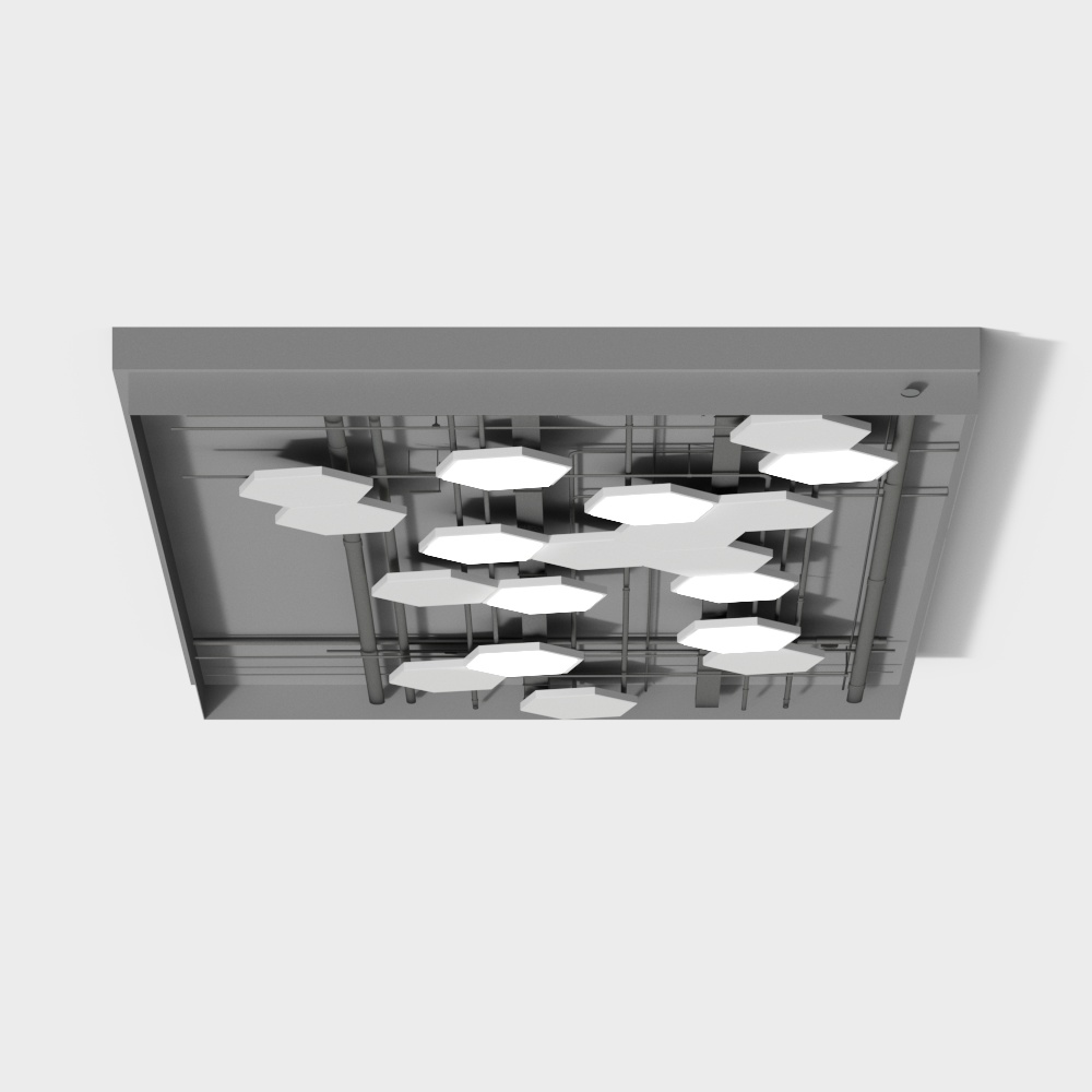 사무실 공용 지역 천장