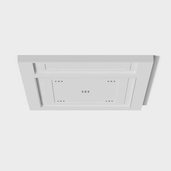 Minimalist Ceiling 3D Model Design