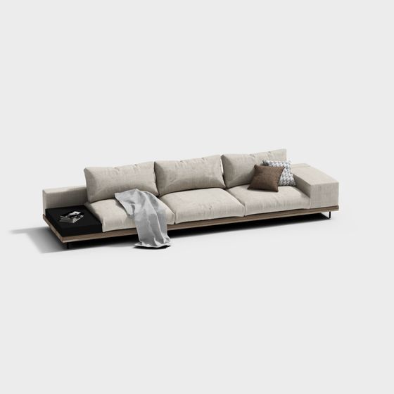 Urban Comfort Sofa 3D model