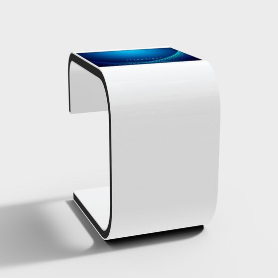 Futuristic Table 3D model for Modern Creatives