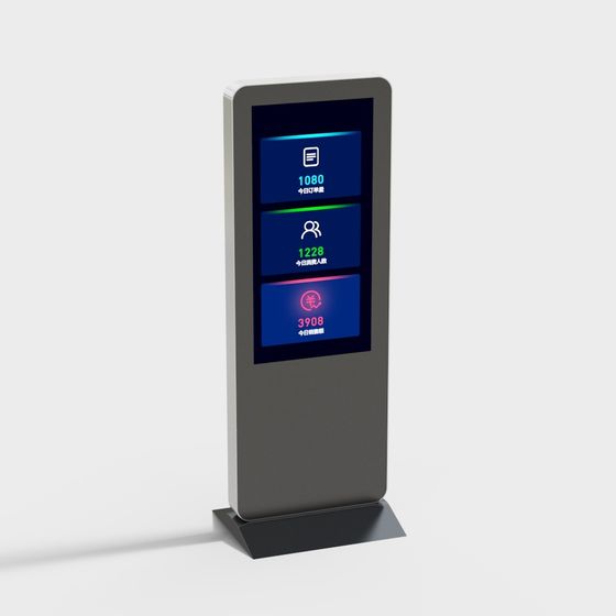 Intelligent Information Display Screen 3D model