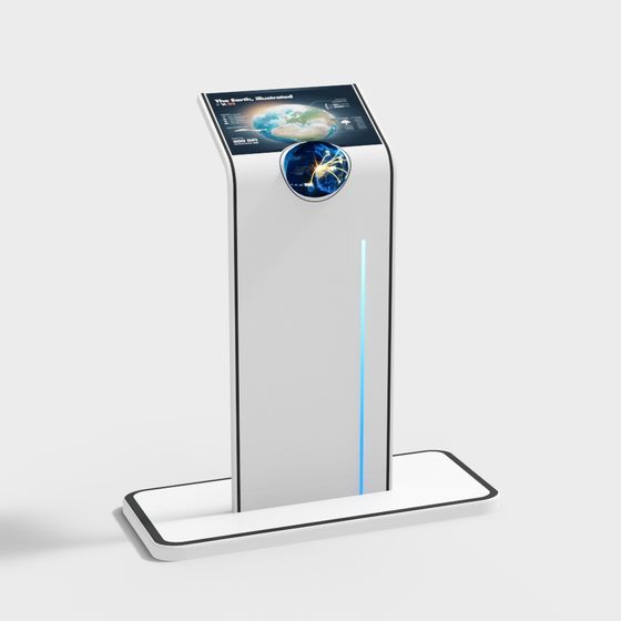 Space Explorer Kiosk 3D model