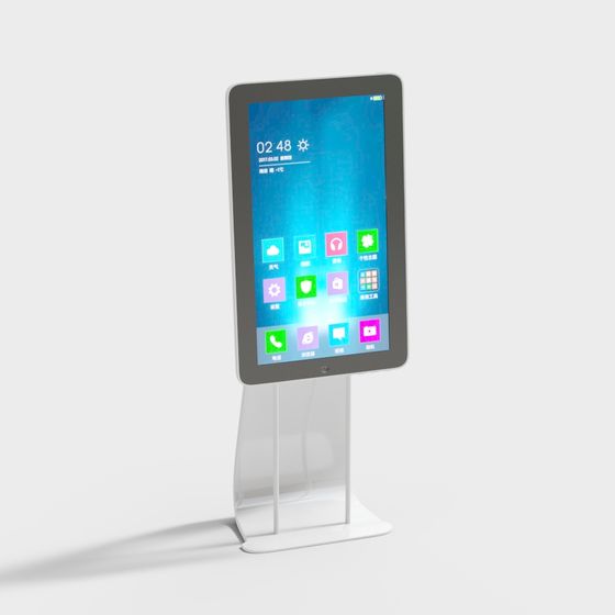 Smart Display Screen 3D model for Modern Applications