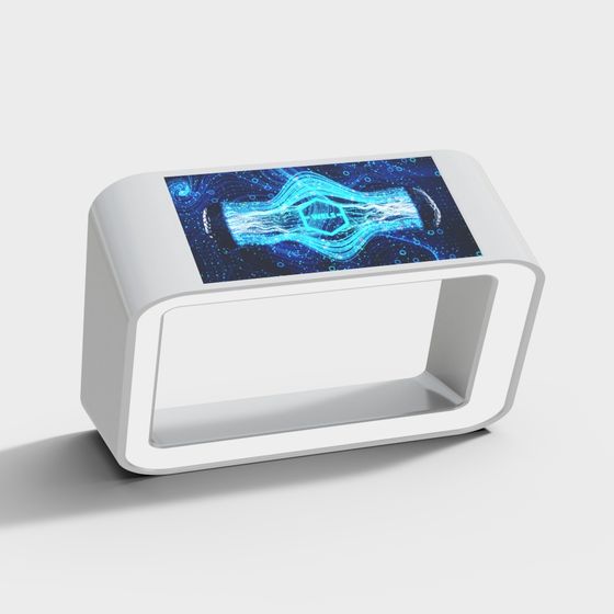 Futuristic Window 3D Model