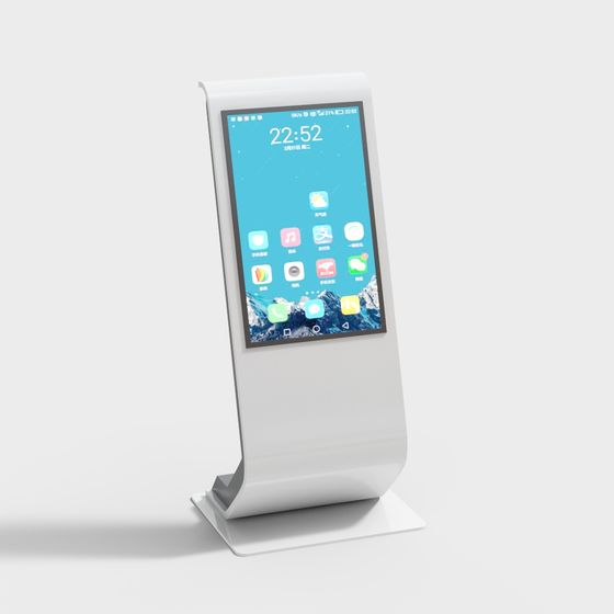 Smart Information Kiosk 3D model