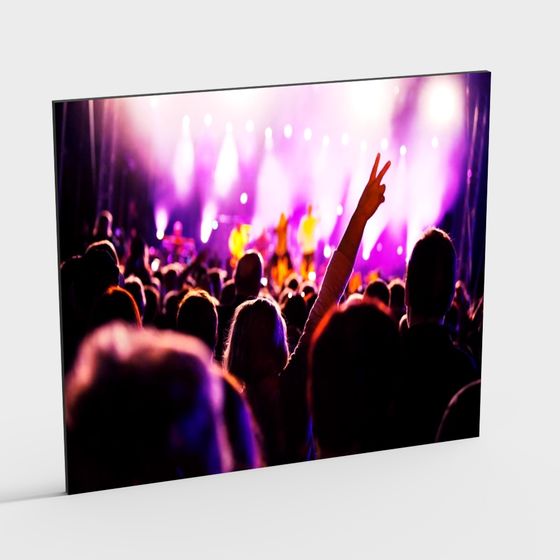 Vibrant Low-Poly Concert 3D Model