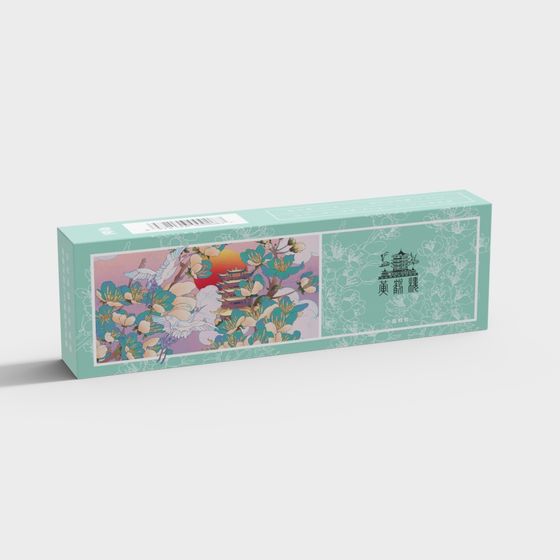 Sakura Pavilion Gift Box 3D model