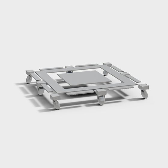 Stylish Mobile Platform 3D model for Creative Projects