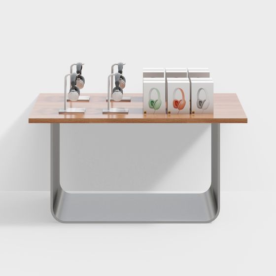 Headphone Showcase 3D model for Creative Projects