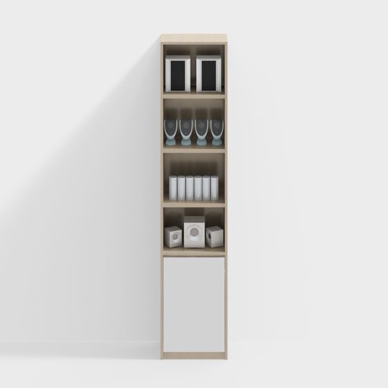 Urban Shelf 3D model for Modern Interiors