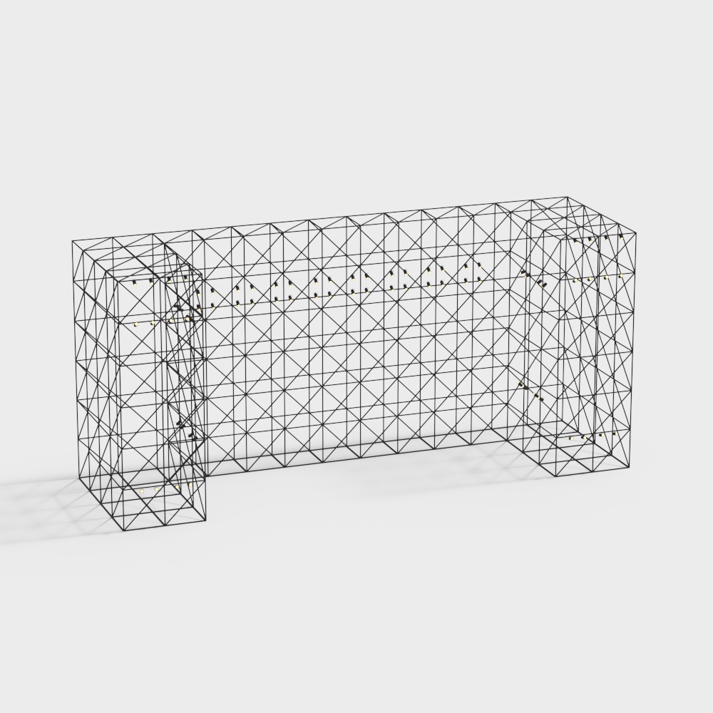 Shopping mall opening stage lighting stand