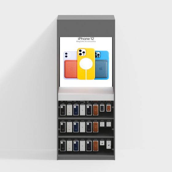 iPhone 12 Display Cabinet 3D model