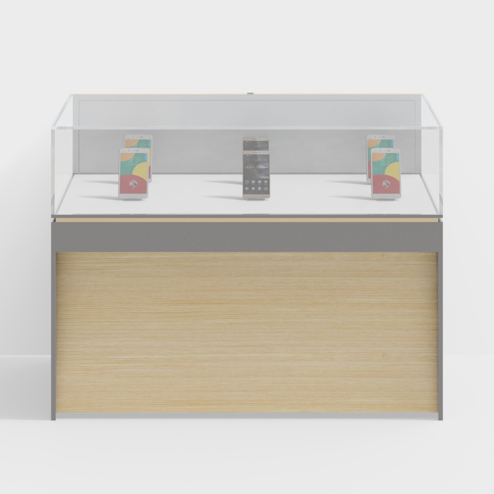 Mobile phone store counter