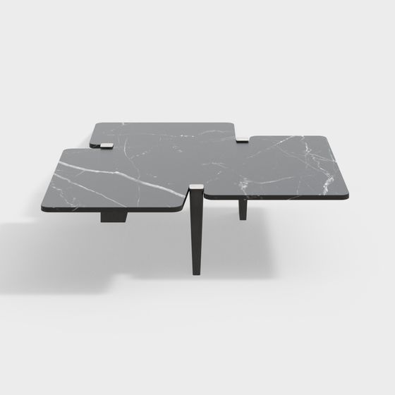Shadow Folding Coffee Table 3D Model