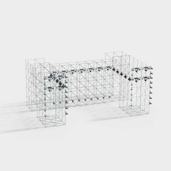 Futuristic Stage 3D model