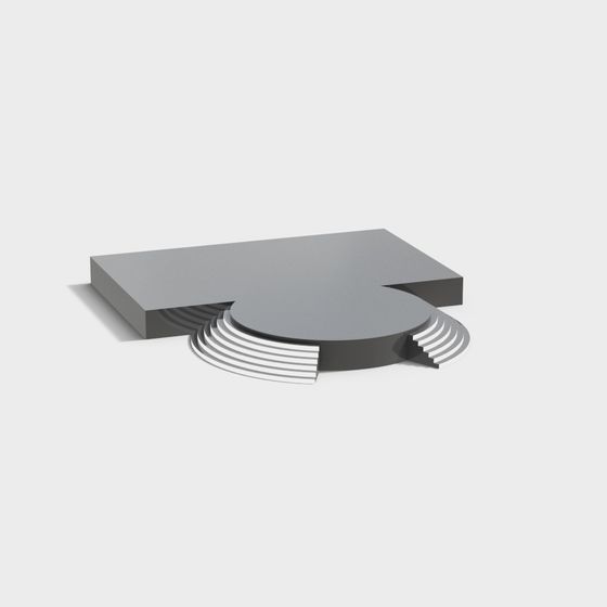 Urban Light 3D Model - Modern Minimalist Design