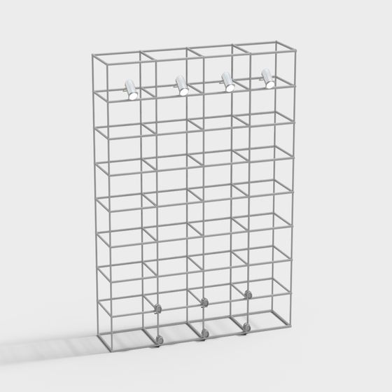 Urban Grid Rack 3D model