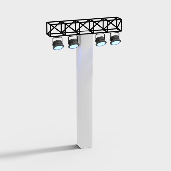 Captivating Stage Lighting 3D model