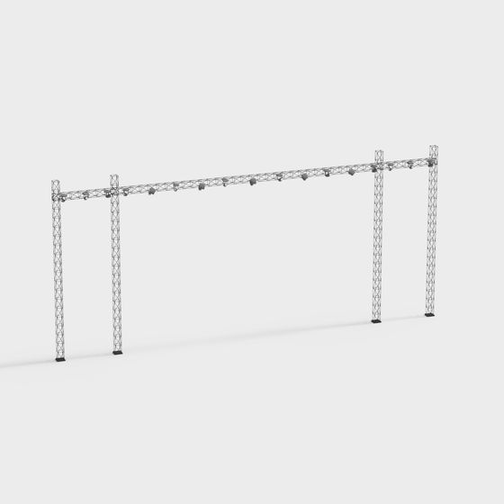 Stage Lighting Rig 3D model