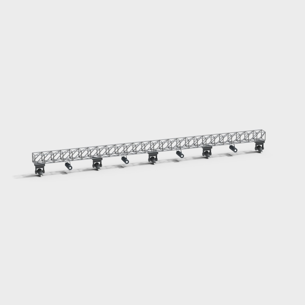 Stage side top lighting rack