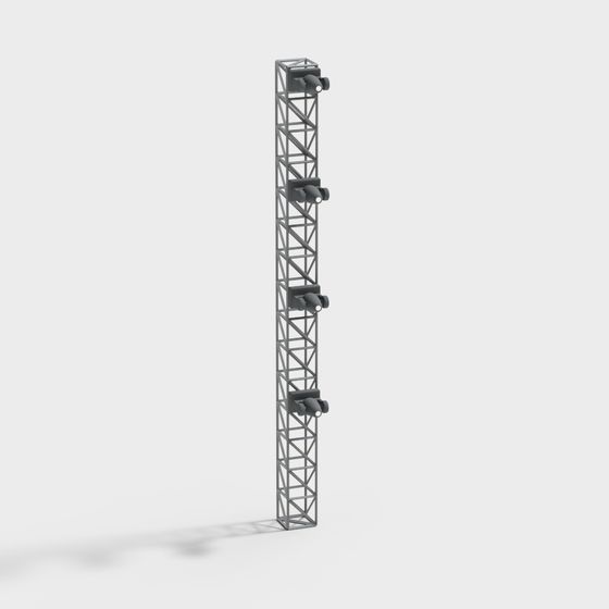 Stylish Stage Lighting Tower 3D model