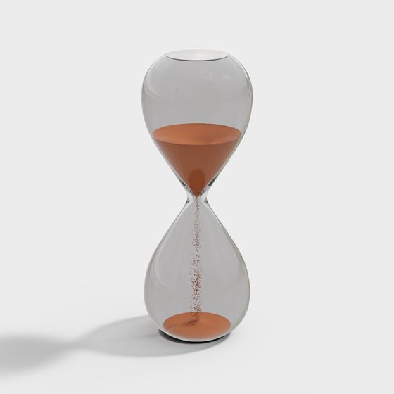 Hourglass - Time Bottle 3D model