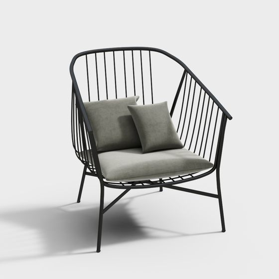 Urban Retreat Leisure Chair 3D model