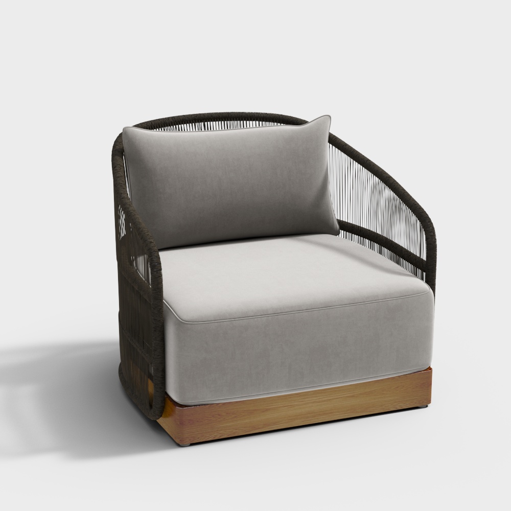 アウトドアシングルソファ